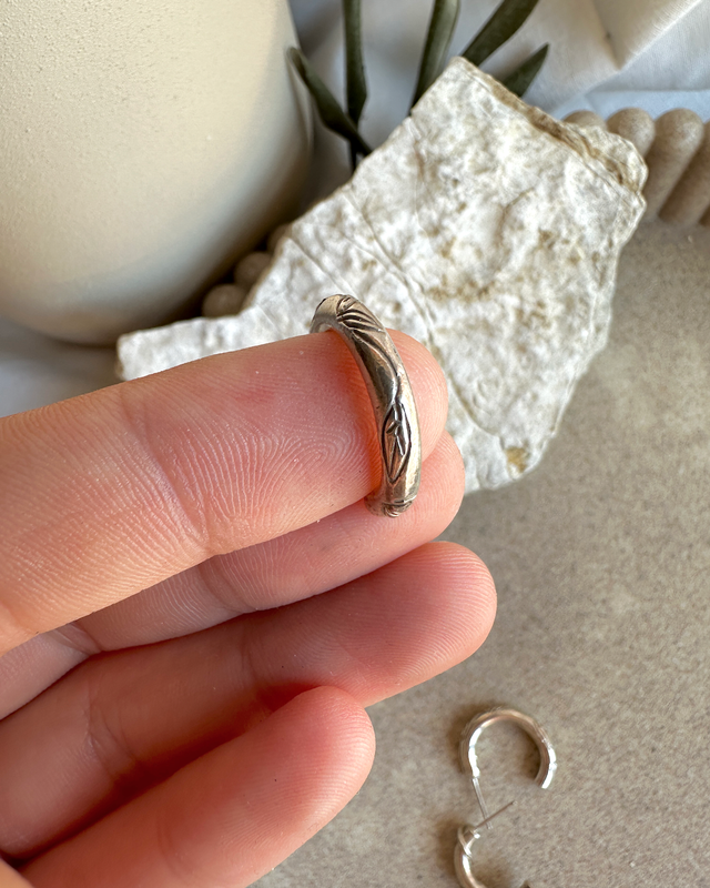 Orecchini Semicerchio foglie