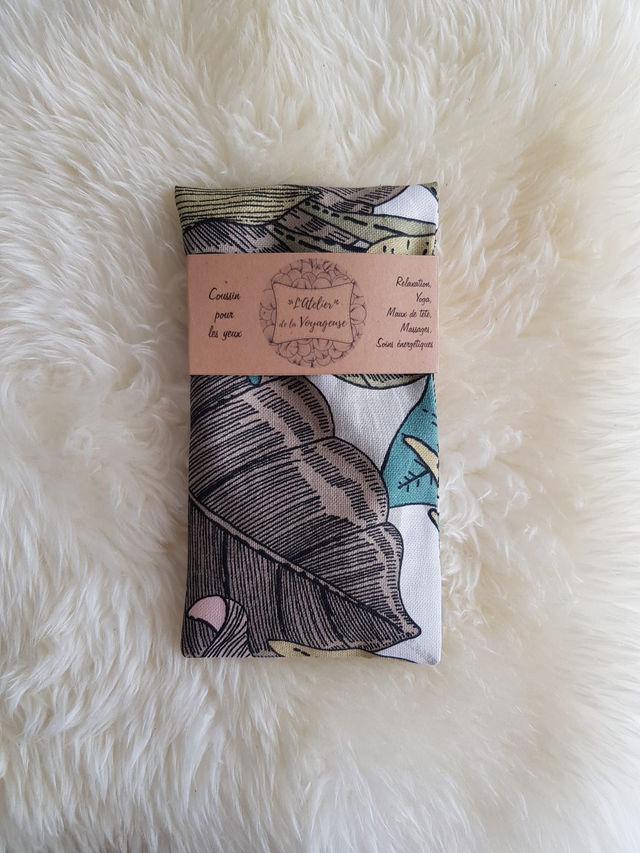 46 - Coussin pour les yeux - Jungle Mood clair
