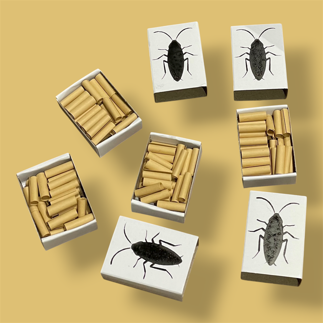 4 Pack x Matchbox with 32 UK Size Pre-Rolled Tips