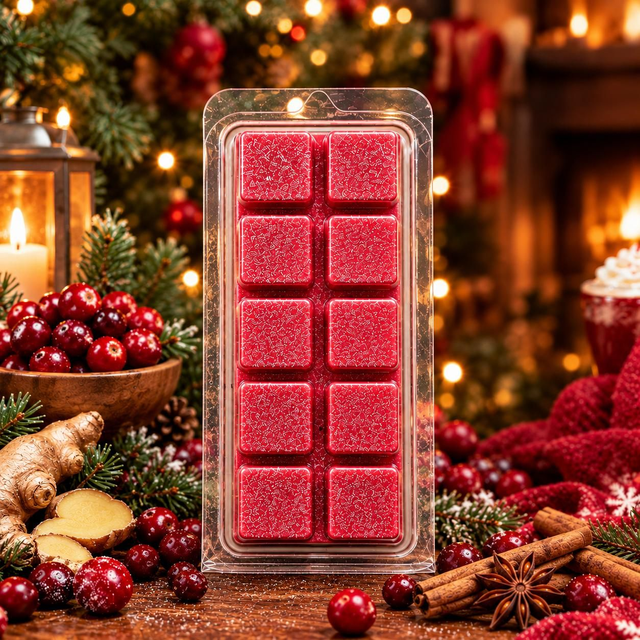 CRANBERRY &amp; GINGER CLAMSHELL