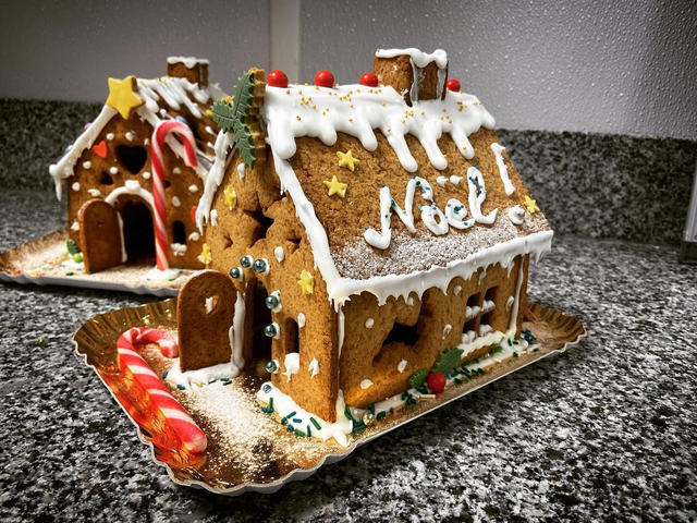 maison en pain d'épices 