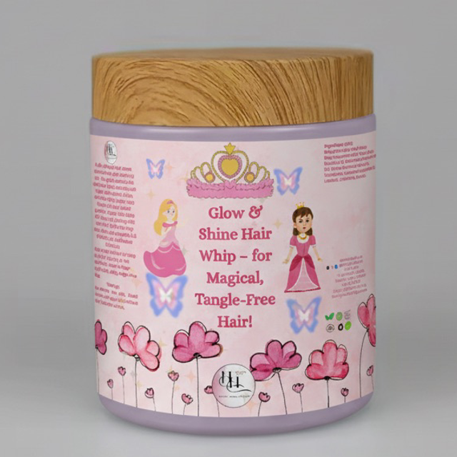 Glow &amp; shine hair whip