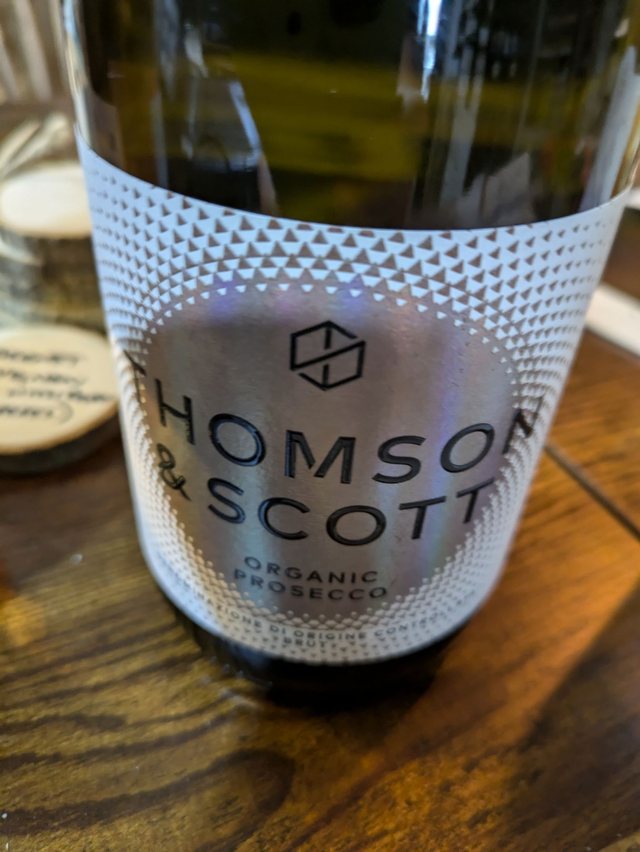 Thomson Scott Organic Prosecco italy
