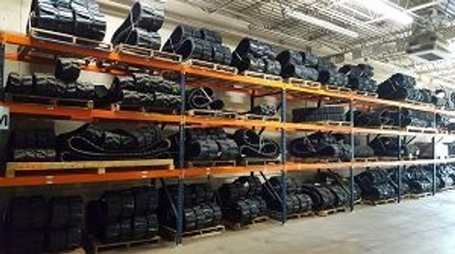 Gummiketten der Größe 300x52.5x76W (1 Paar = 2 Stück) für Minibagger / Raupen / Dumper + Landtechnik