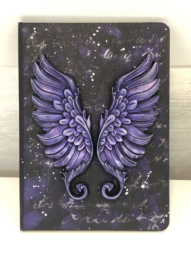 Carnet Angel Wings Purple