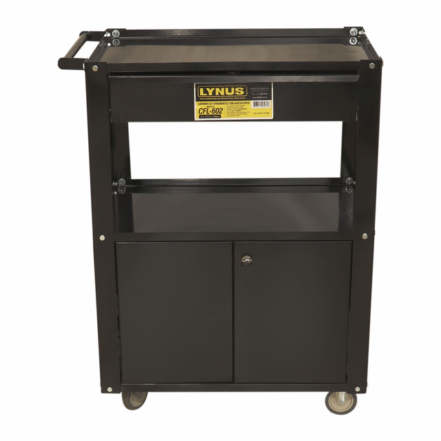 CARRINHO FERRAMENTAS LYNUS - CFL-602 GAV/PORTA