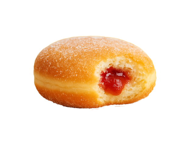 Hot Jam Donut