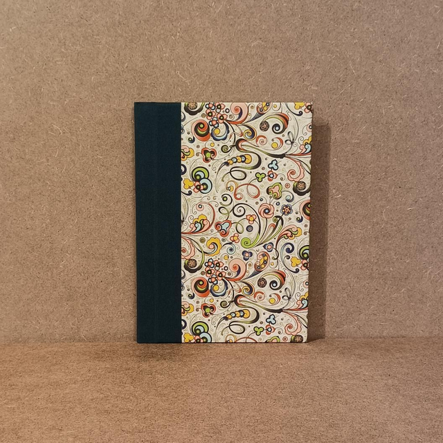 Carnet ligné arabesque 