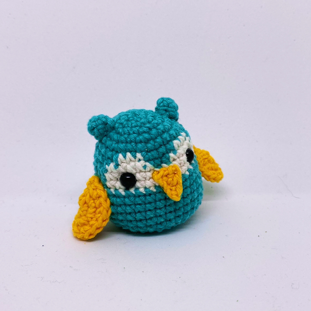 Hibou bleu 