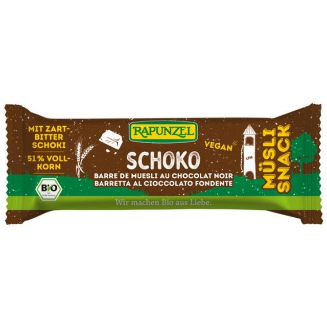 Rapunzel Riegel Müsli-Snack Schoko 50g