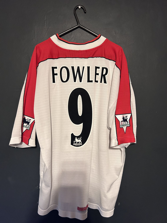 (XL) Liverpool 1998-00 Away / FOWLER 9