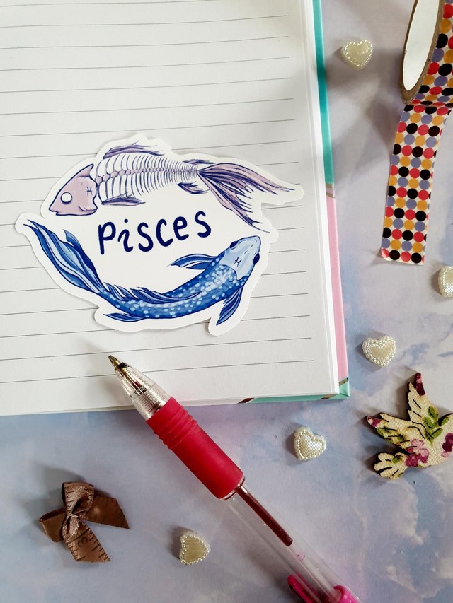 Pisces Single Sticker