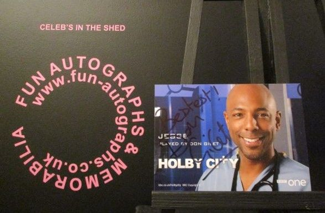 Don Gilet (Jesse) Authentic Autographed Holby City 6x4 Cast Card