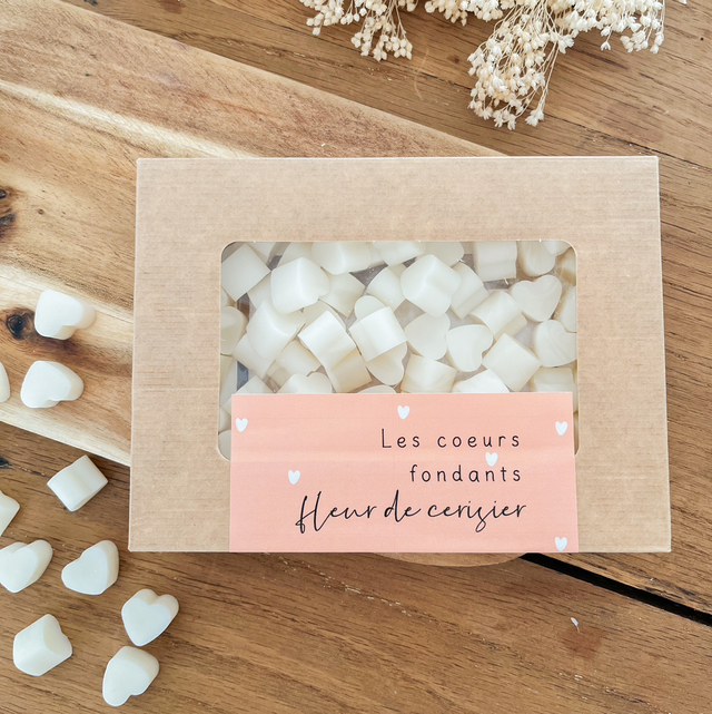 Coffret fondant parfumé - Les coeurs fondants