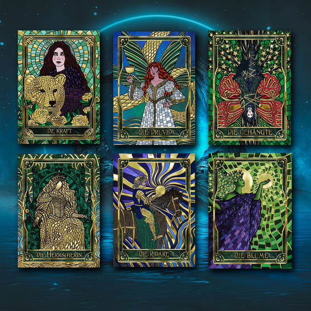 Tarotkarten Set (6 Stück) / Charakterkarten