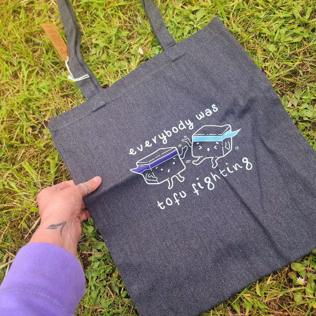 'Tofu Fighting' Tote Bag