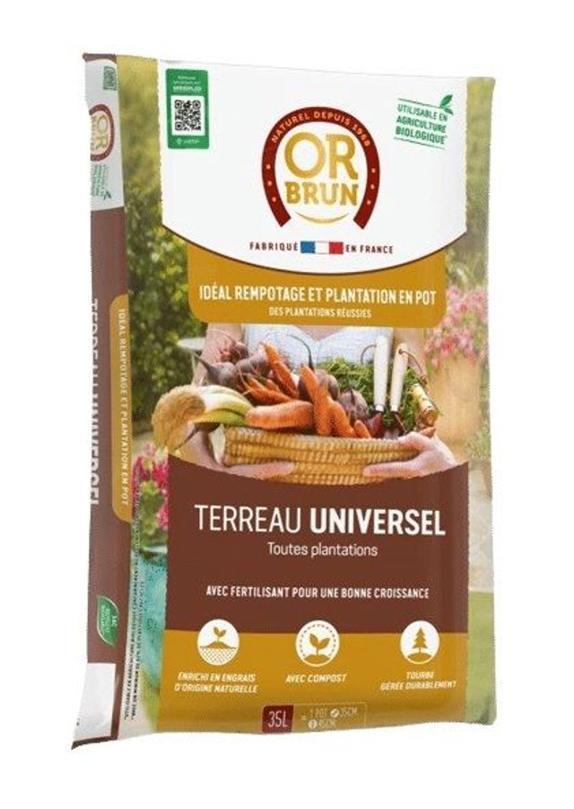 Terreau Universel – Or Brun