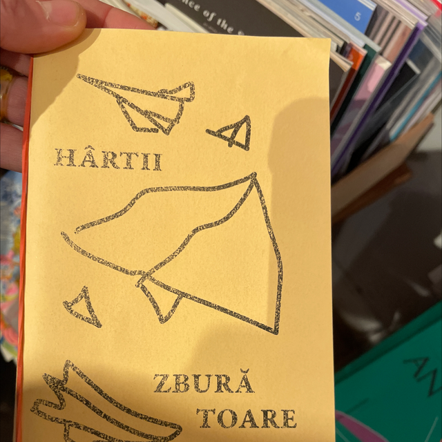 Hartii Zburatoare Paper Planes Zine