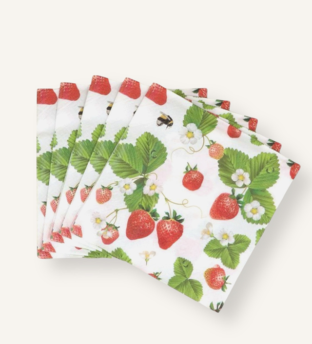 Strawberry Napkins