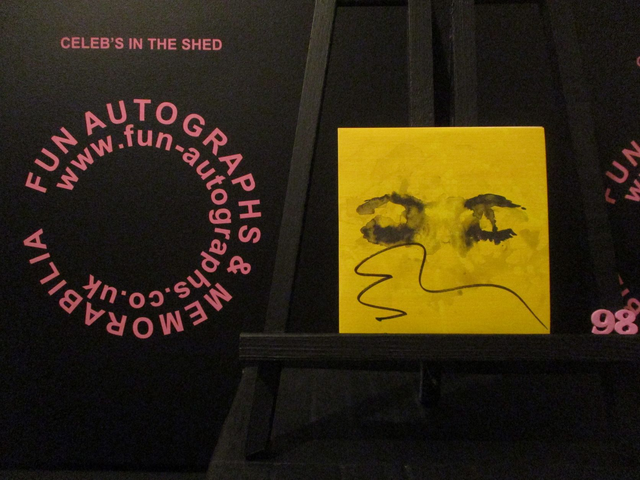 Ed Sheeran - 'Eyes Closed' Authentic Autographed Single Cover (98)