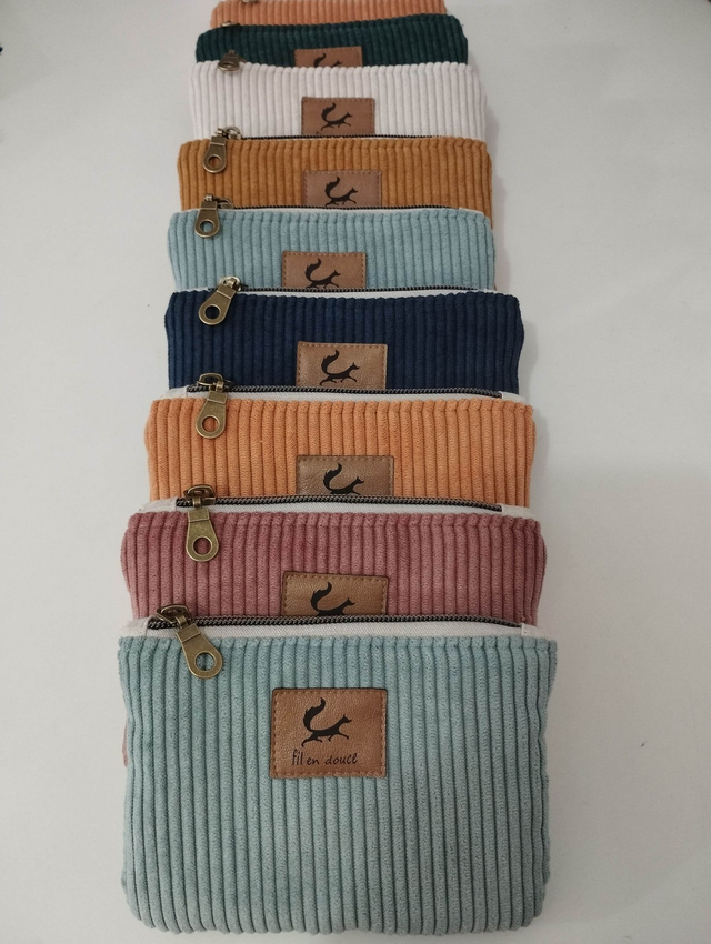 Pochette en velours