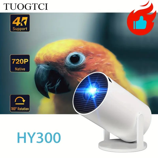 TUOGTCI HY300 Portable HD Projector