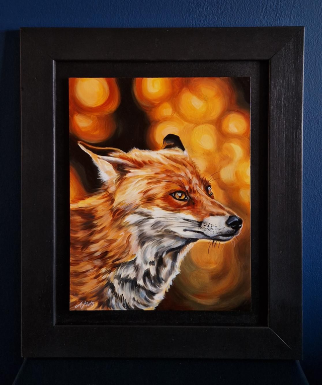 Fox - Original Oil Painting