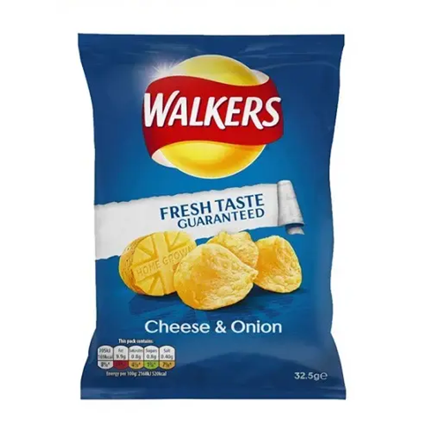 Walkers Cheese &amp; Onion 