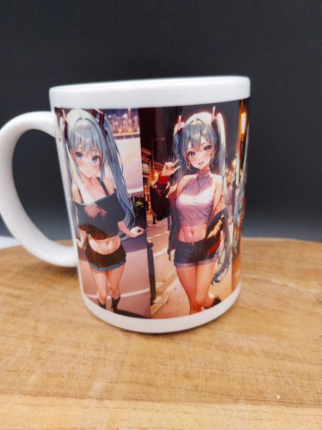 Mug filles sexy animés 