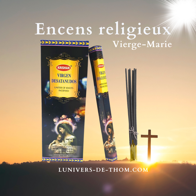 Encens Krishan Marie qui Défait les Nœuds 20 g