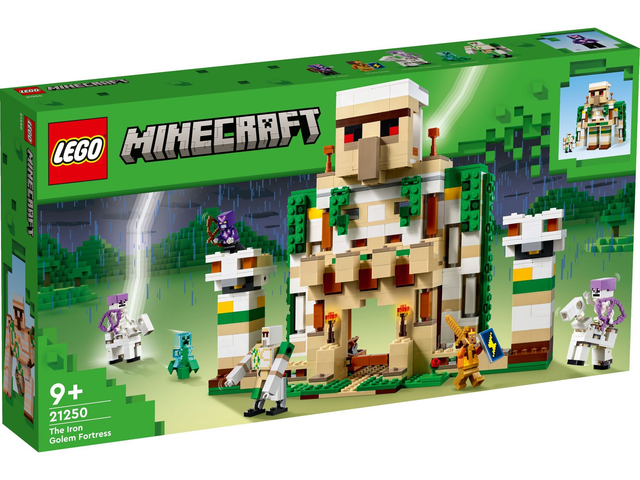 LEGO® Minecraft 21250 Die Eisengolem-Festung