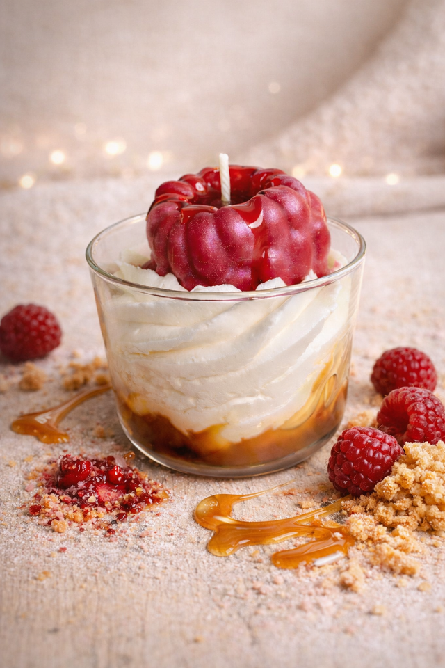 Bougie Framboise gourmande 