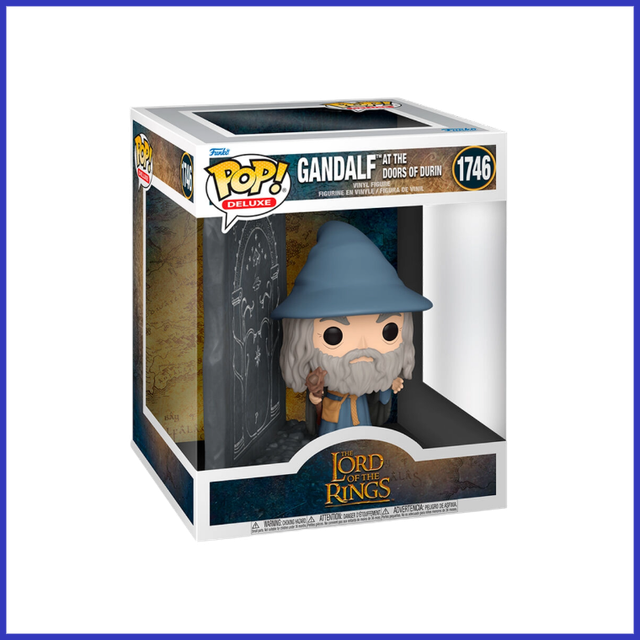 POP figure Deluxe The Lord of the Rings Gandalf with Doors of Durin #1746