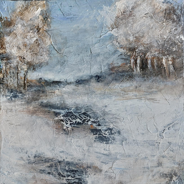 BLANCS MANTEAUX - 20x20cm 