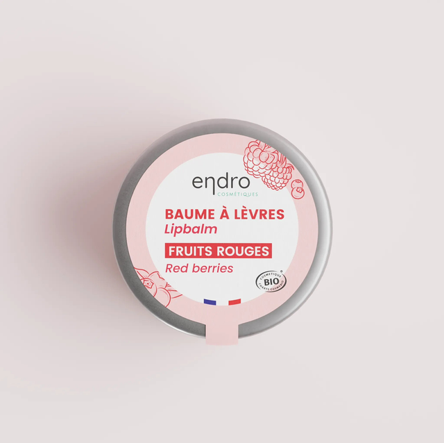 Baume à Lèvres Fruits Rouges Endro - 15mL