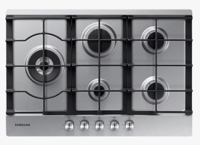 SAMSUNG GAS HOB NA75J3030AS STAINLESS STEEL - 75 CM