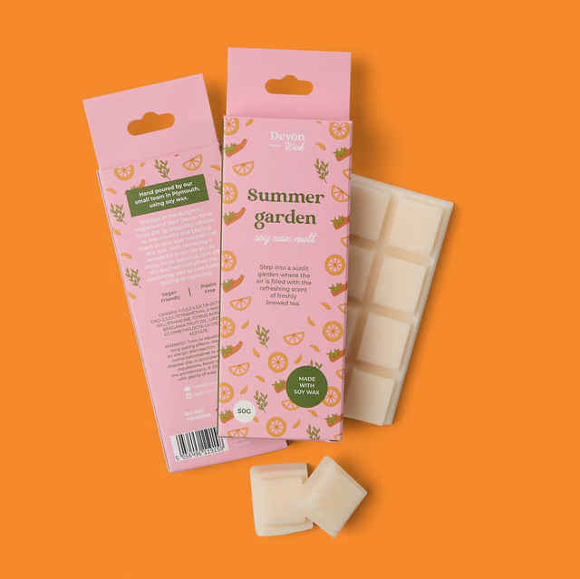 Devon wick Summer Garden Snap Bar Wax Melts