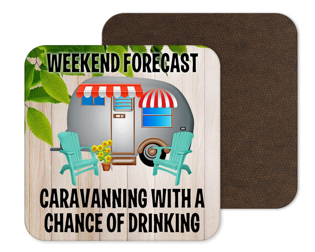 Weekend Forecast Caravan Coaster