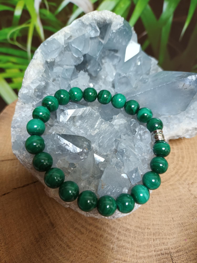 Bracelet en malachite