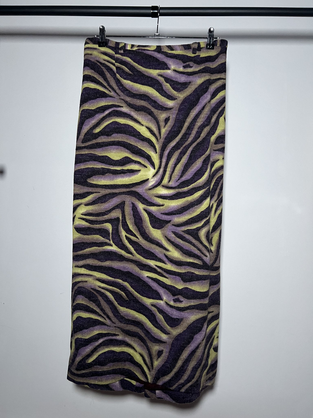 Zebra long skirt #0109 