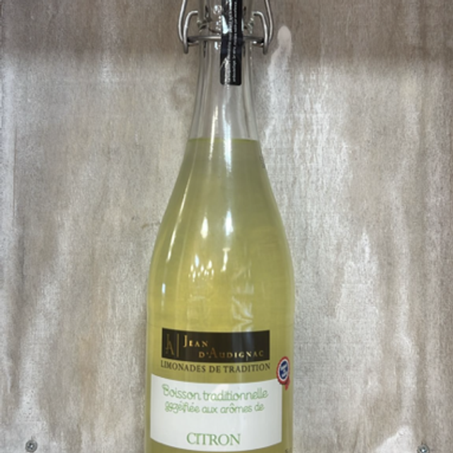 Boisson Traditionnelle Gazéifiée aux arômes de citron (75cl)