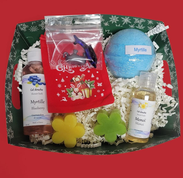 Panier de Noël Garnie à la demande 