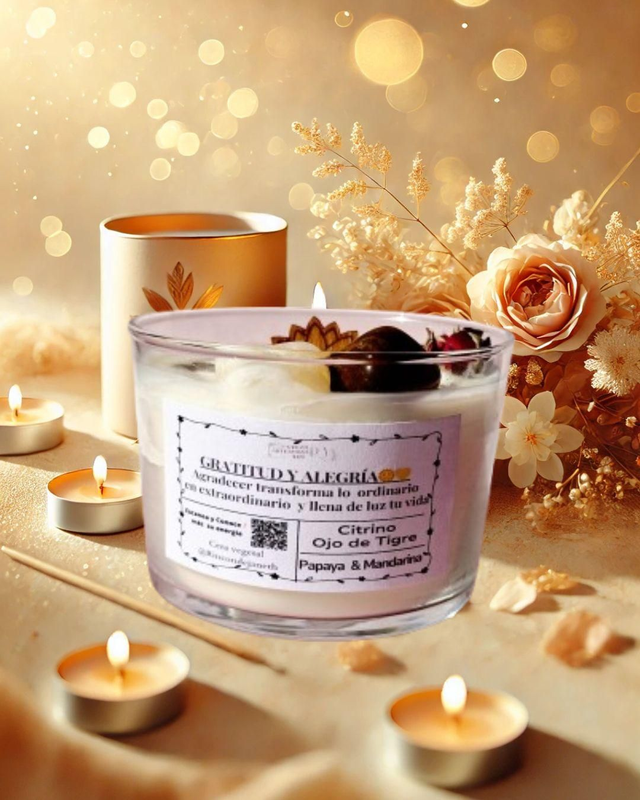 GRATITUD Y ALEGRÍA 🌞💛
(Colección Luz Interior)