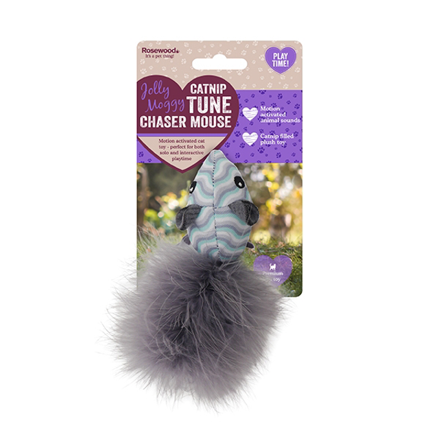 Catnip tune chaser mouse 