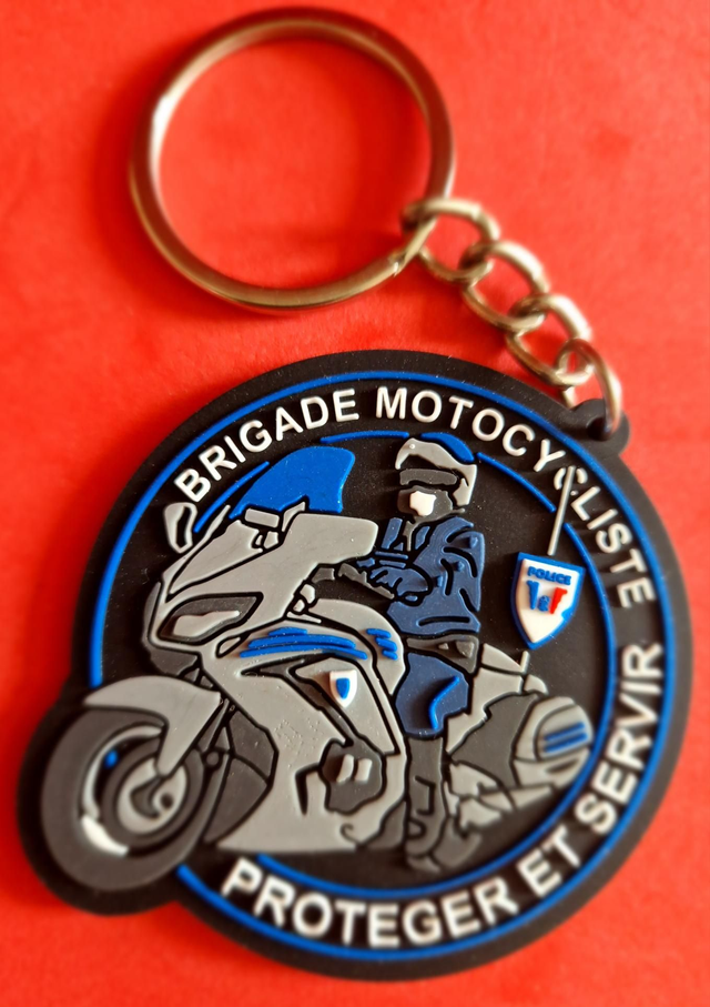 Porte-clés Brigade Moto