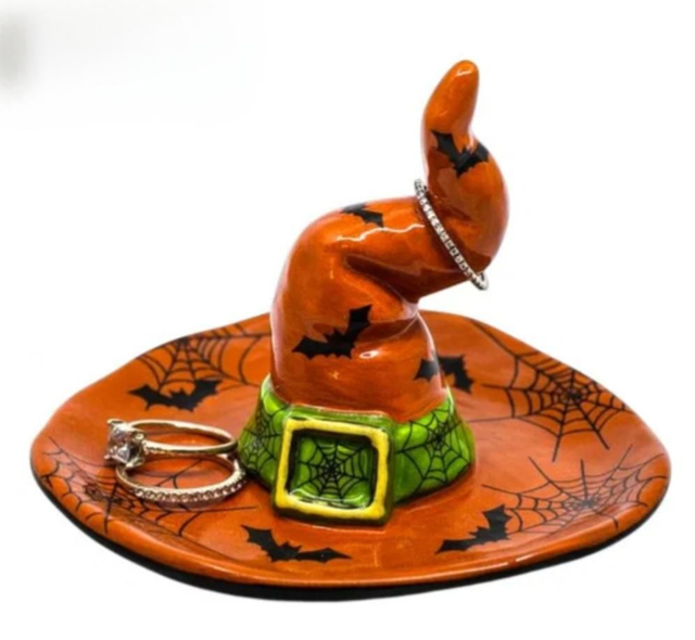 Witches hat ring dish