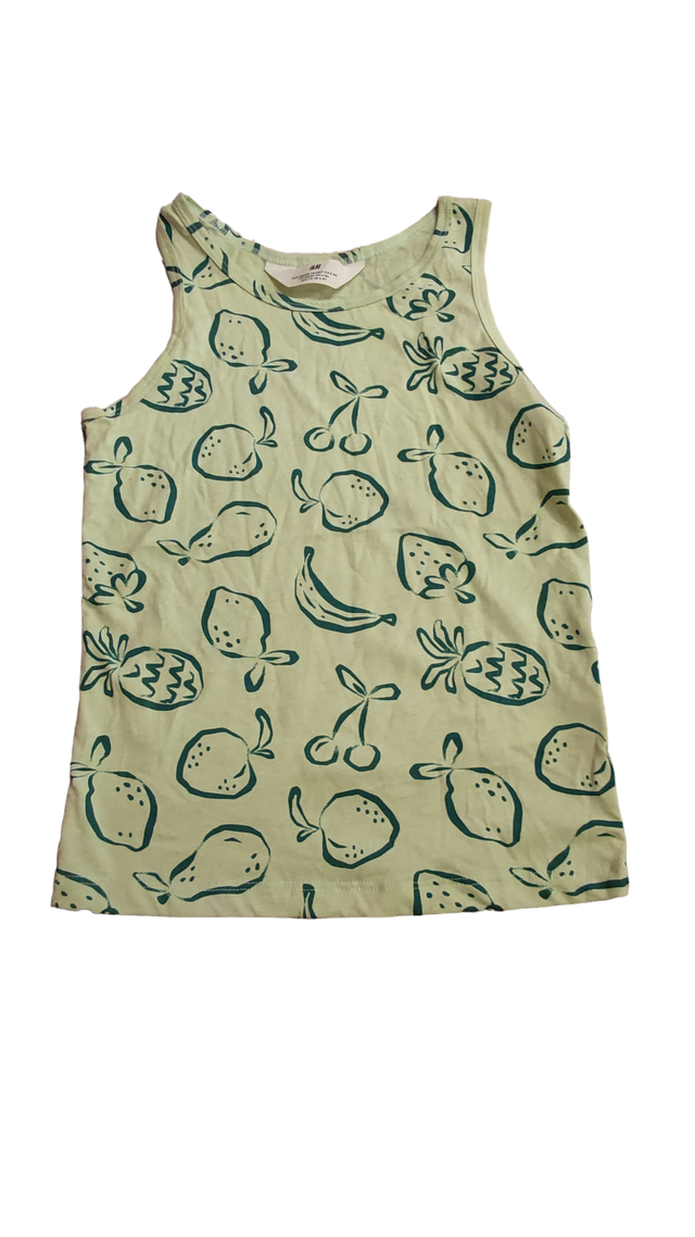 Débardeur vert clair 7 - 8 ans