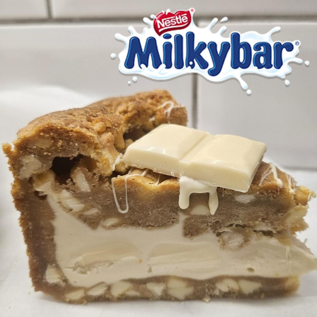 Milkybar Cookie Pie Slice