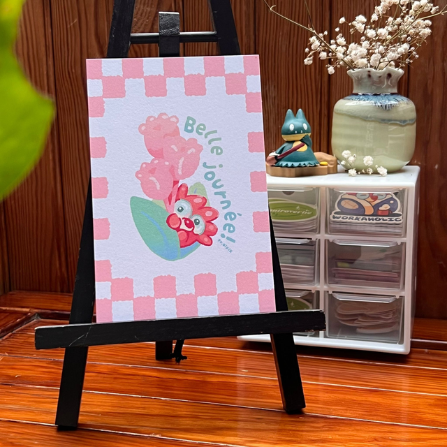 Carte postale - Tulipe 