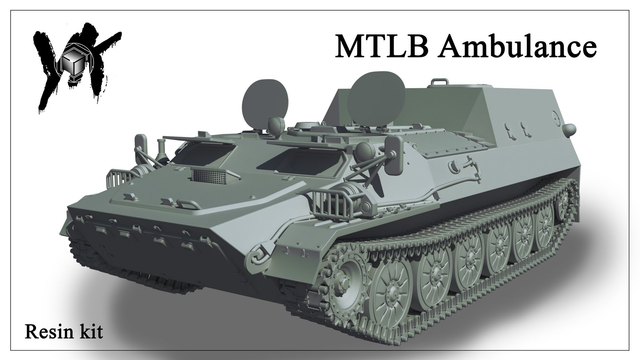 YK 3D Home - 1/72 MT-LB Ambulance